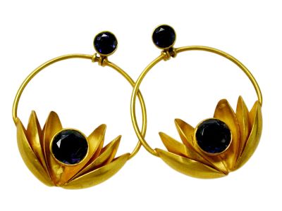 Iolite Earrings