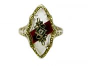 Rock Quartz Ring