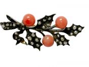 Holly Brooch