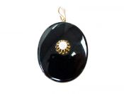 Victorian Mourning Pendant