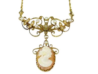 Cameo Necklace
