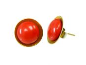 Coral Earrings