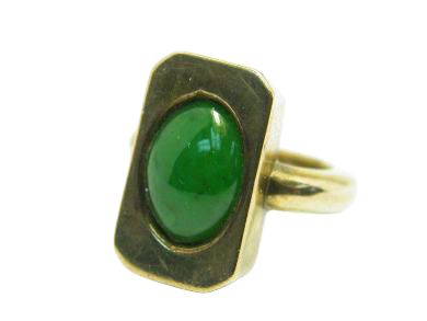 Custom-Made Jade Ring