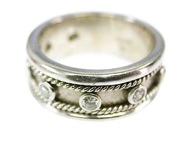 Vintage Diamond Eternity Band