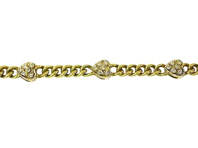 Diamond Heart Bracelet
