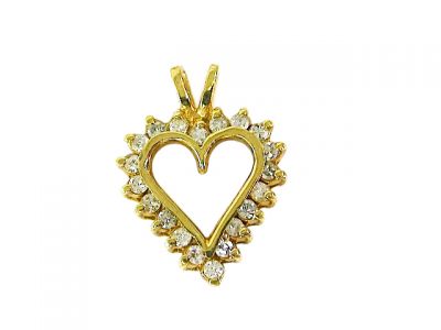 Diamond Heart Pendant