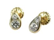 Diamond Teardrop Earrings