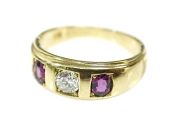 Ruby and Diamond Band