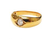Edwardian Diamond Solitaire Ring