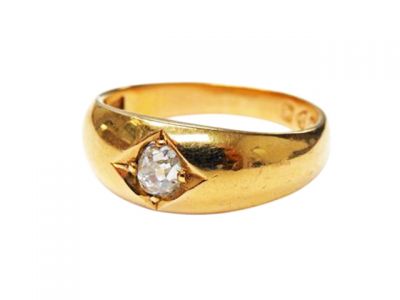 Edwardian Diamond Solitaire Ring