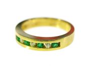 Emerald and Diamond Band