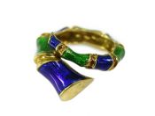 Enamel Wrap Ring