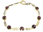 Vintage Garnet Bracelet