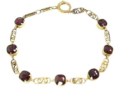 Vintage Garnet Bracelet