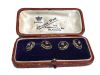 Vintage Garnet and Diamond Cufflinks