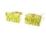 Gold Nugget Cufflinks