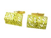 Gold Nugget Cufflinks