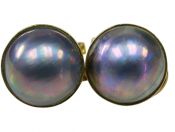 Mabe Pearl Earrings