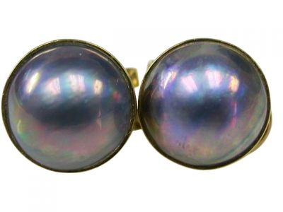 Mabe Pearl Earrings