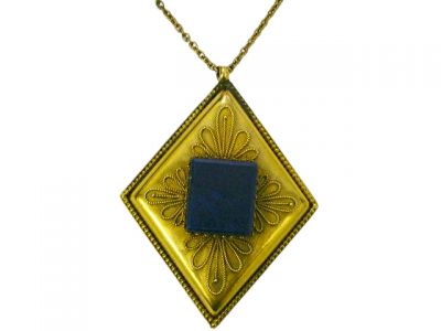 Lapis Pendant