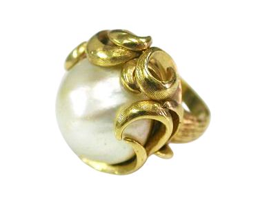 Mabe Pearl Ring