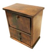 Miniature Flip Top Desk and Chest of Drawers
