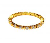 Modern Diamond Eternity Band