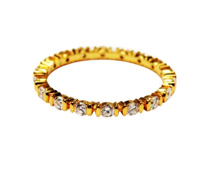Modern Diamond Eternity Band