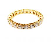 Modern Diamond Eternity Band