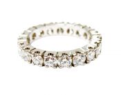 Modern Diamond Eternity Band