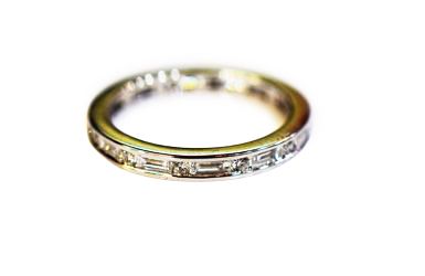 Modern Diamond Eternity Band