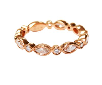 Modern Diamond Eternity Band