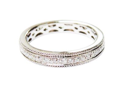 Modern Diamond Eternity Band