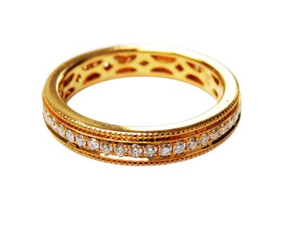 Modern Diamond Eternity Band