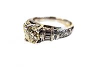Modern Diamond Ring