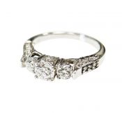 Modern Diamond Ring