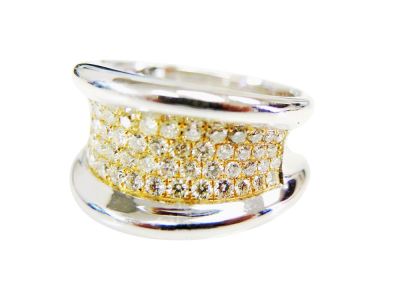 Modern Diamond Ring
