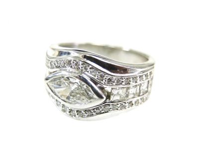 Modern Diamond Ring