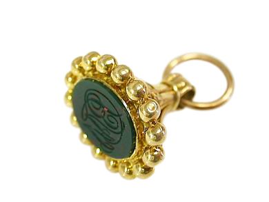 Masonic Bloodstone Fob