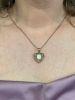 Vintage 2.46ct Heart 18kt Pendant 