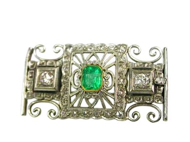 Openwork Brooch