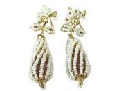 Vintage Freshwater Pearl 14kt Earrings