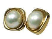 Mabe Pearl Earrings
