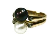 Pearl and Diamond RIng
