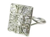 Platinum Diamond Ring