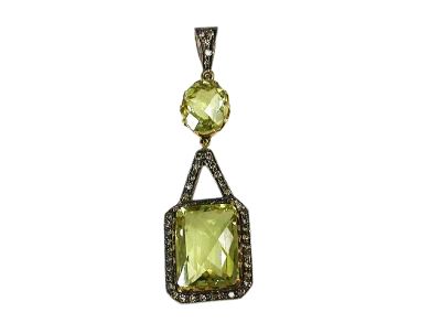 Prasiolite Pendant