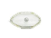 Rock Crystal Diamond Brooch