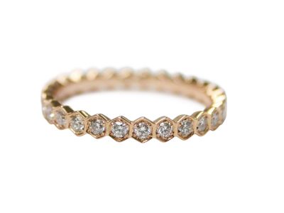 Rose Gold Eternity Band