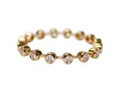 Rose Gold Eternity Band