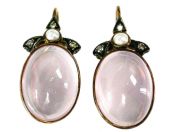 Rose Quartz Earrings